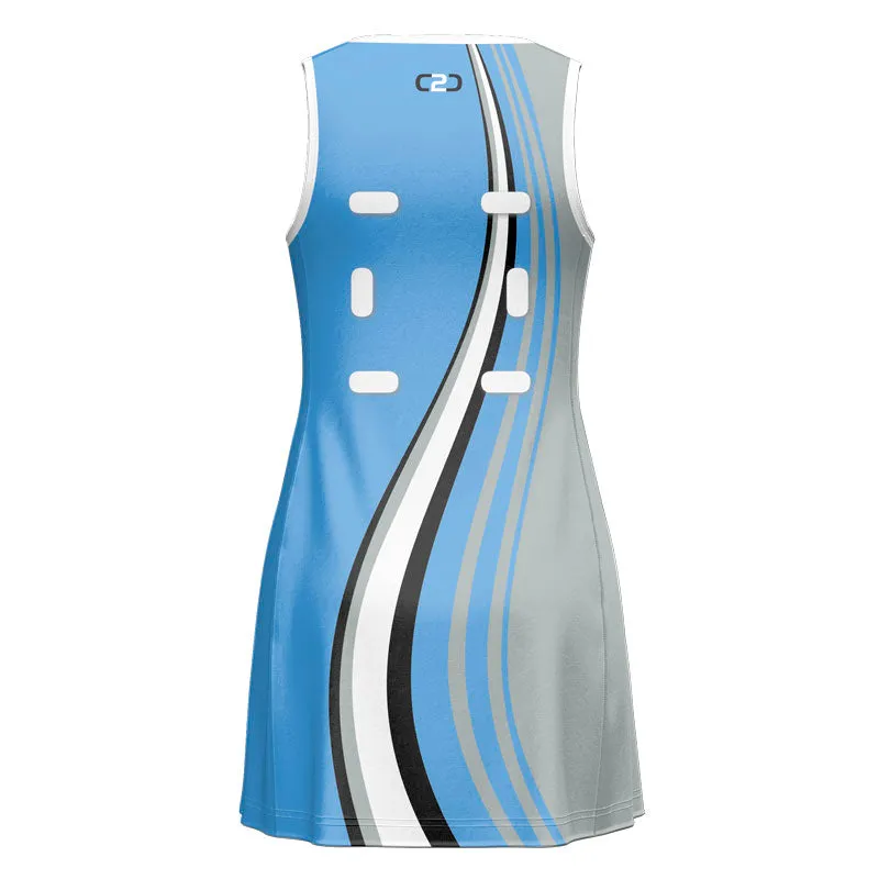 Swirl Core Netball Dress Custom Design Your Own
