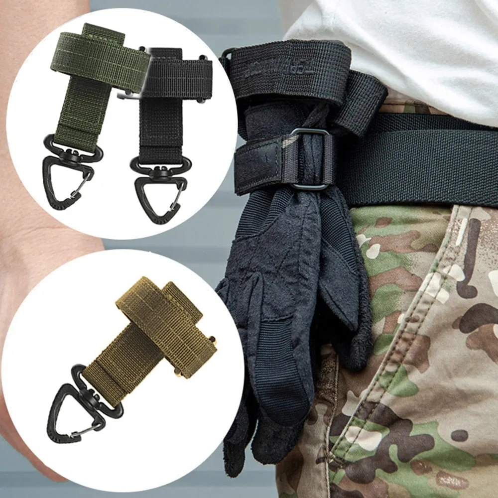 Tactical Multi-Purpose Nylon Gloves Hook