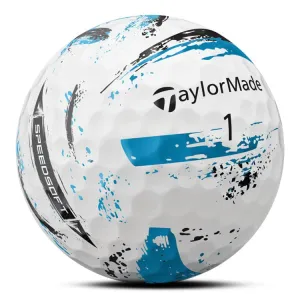 TaylorMade SpeedSoft Ink Individual Golf Ball