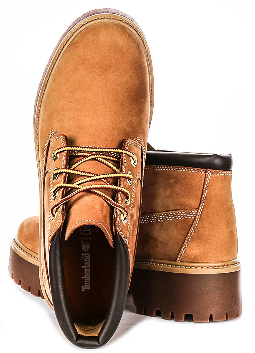 Timberland Stone Street A5Rf9 Platform In Wheat For Women