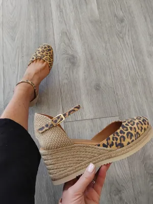 Unisa - Caceres Leopard Espadrille