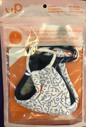 UP Face Masks Ages 5-9