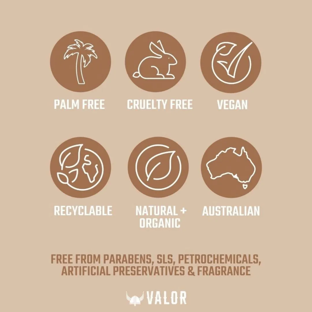 Valor Organics | Pit Stop Deodorant Travel Trio