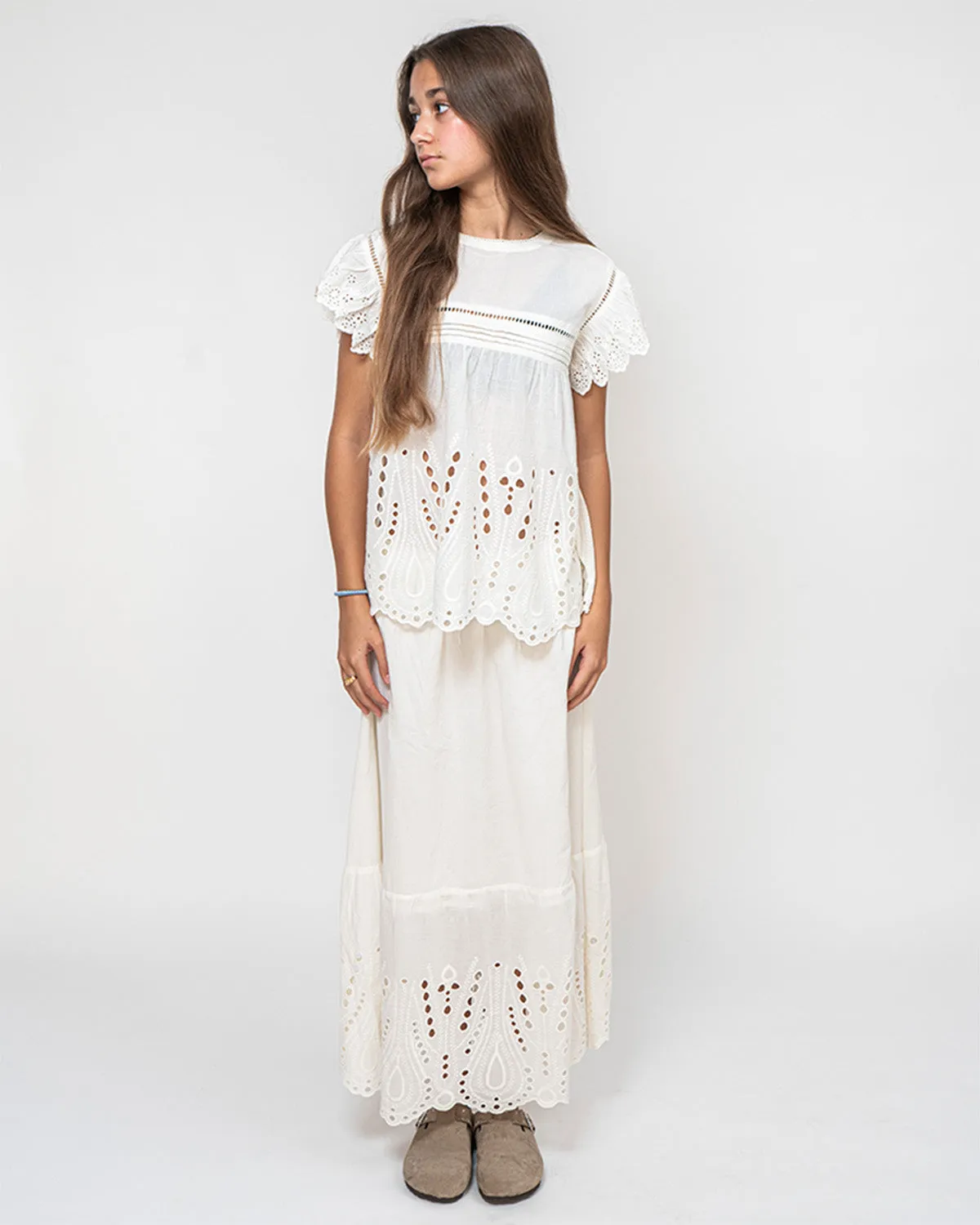 ViviSY Skirt - Snow white