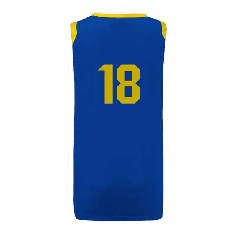 WARRIORS Icon SlimFit HP Split Basketball Singlet Design Your Own Custom