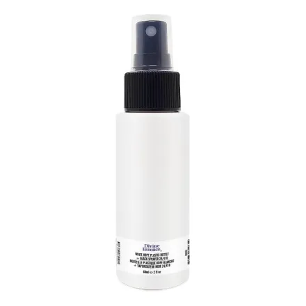 White Bottle 60ml   Black Sprayer