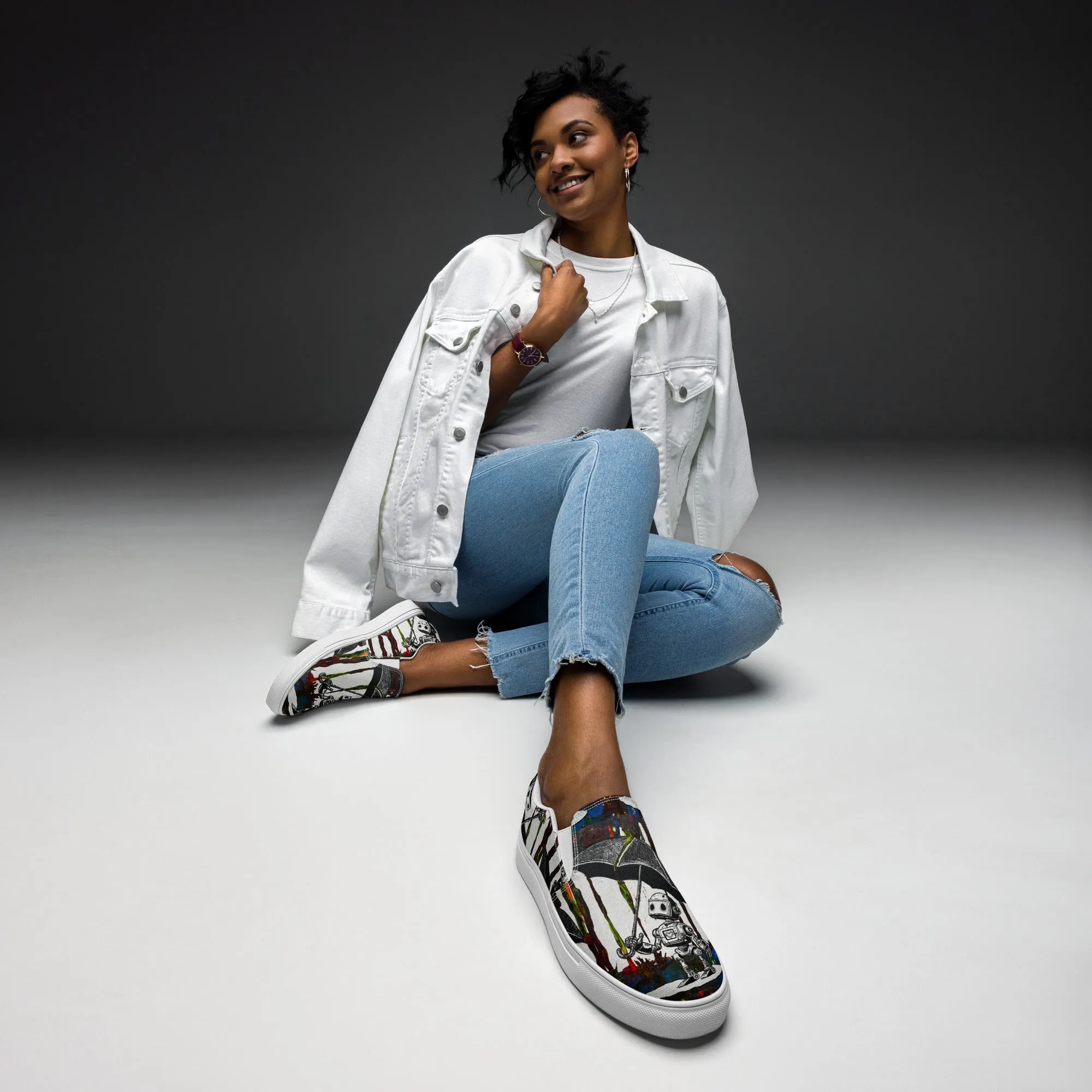 Women’s Bolt Voltage slip-on canvas shoes