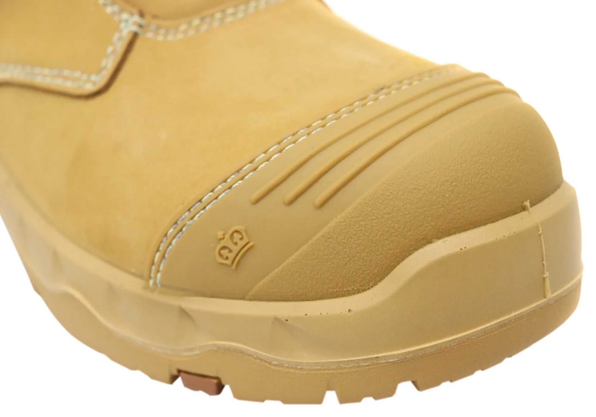 Womens KingGee Bennu Pro 6 Leather Work Boots Wheat