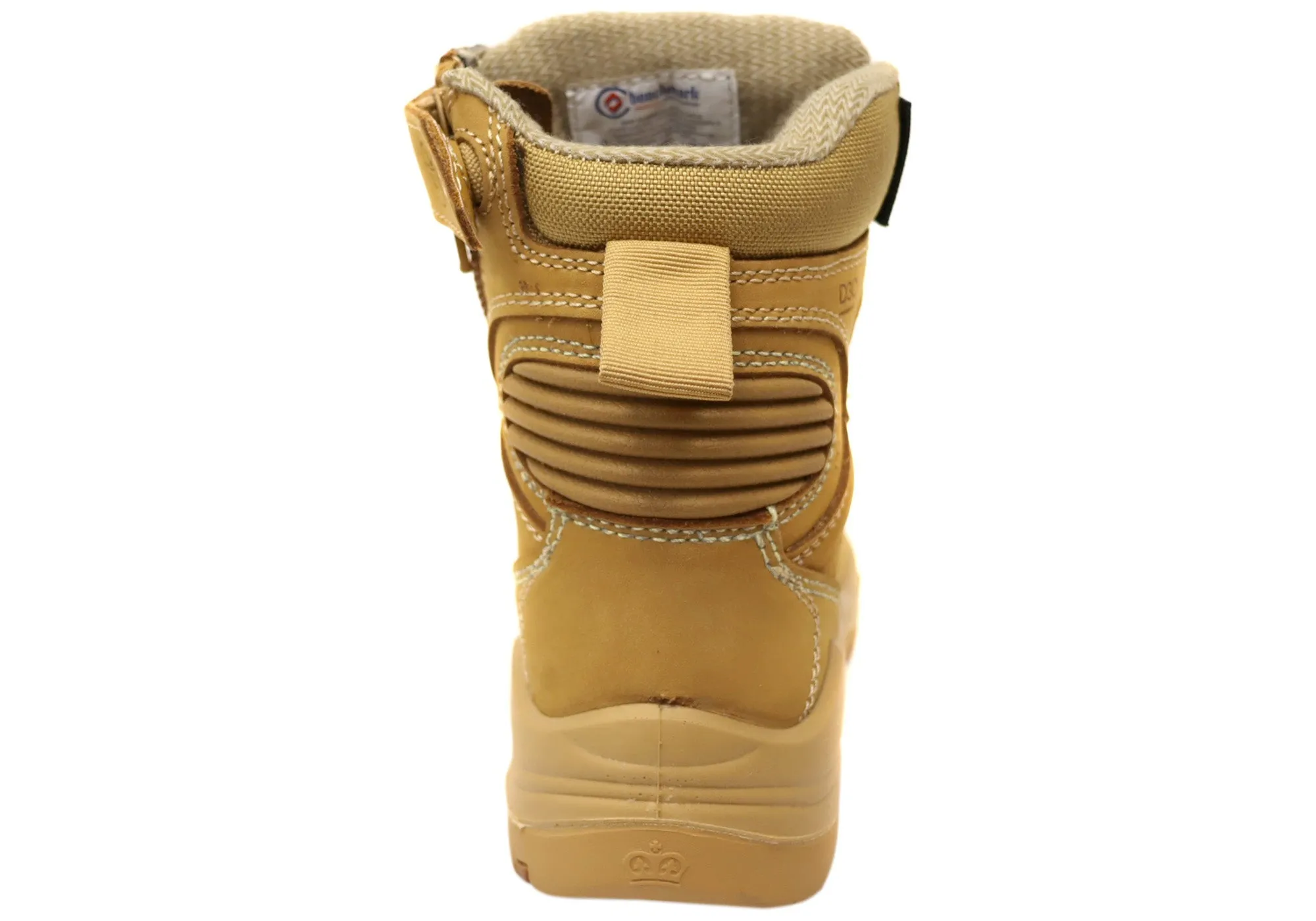Womens KingGee Bennu Pro 6 Leather Work Boots Wheat