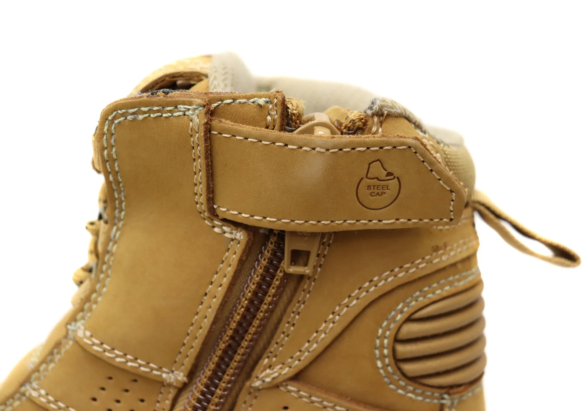 Womens KingGee Bennu Pro 6 Leather Work Boots Wheat