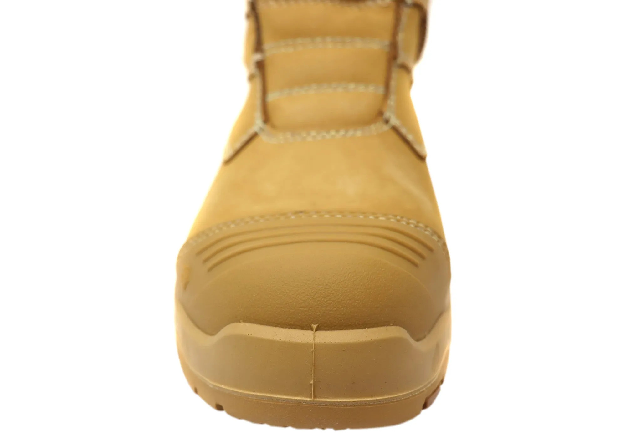 Womens KingGee Bennu Pro 6 Leather Work Boots Wheat