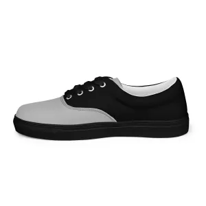 Women’s lace-up canvas shoes