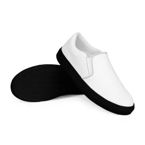 Women’s slip-on canvas shoes (White)