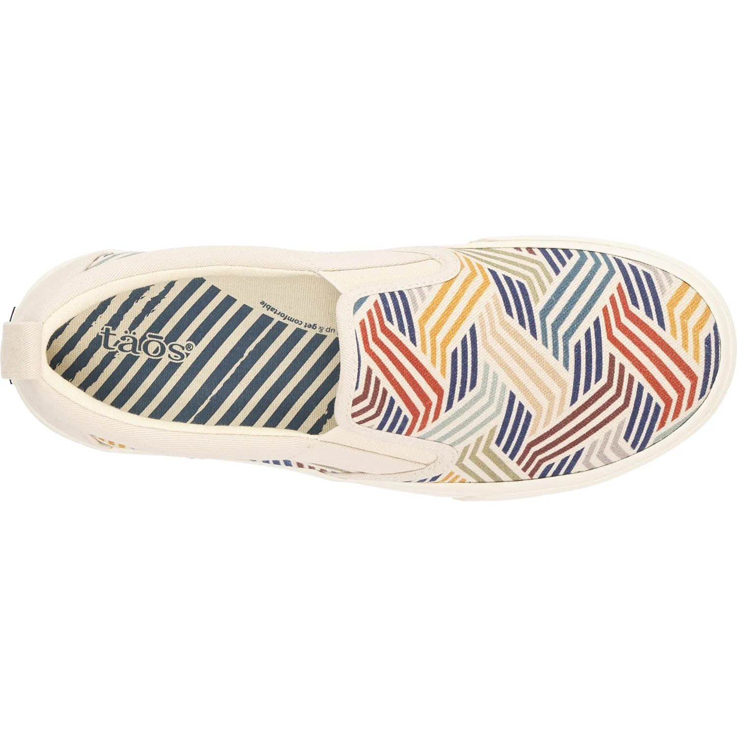Women's Taos Rubber Soul Geo Print Multi Canvas