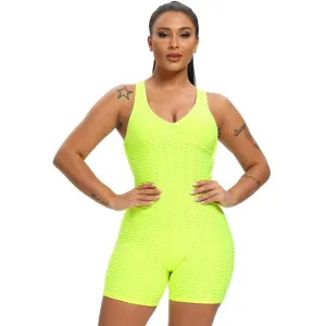 Workout Sets for Women 2 Piece High Waist Crop Tank Yoga Shorts