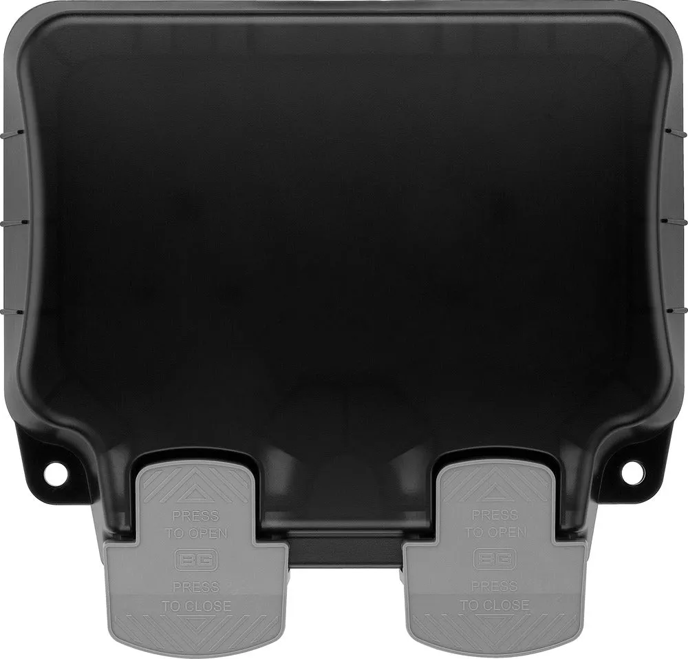 WP22 BG Outdoor Socket – 13A Double Switch (IP66)