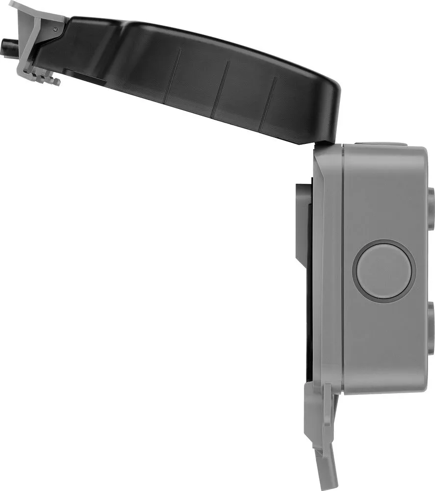 WP22 BG Outdoor Socket – 13A Double Switch (IP66)