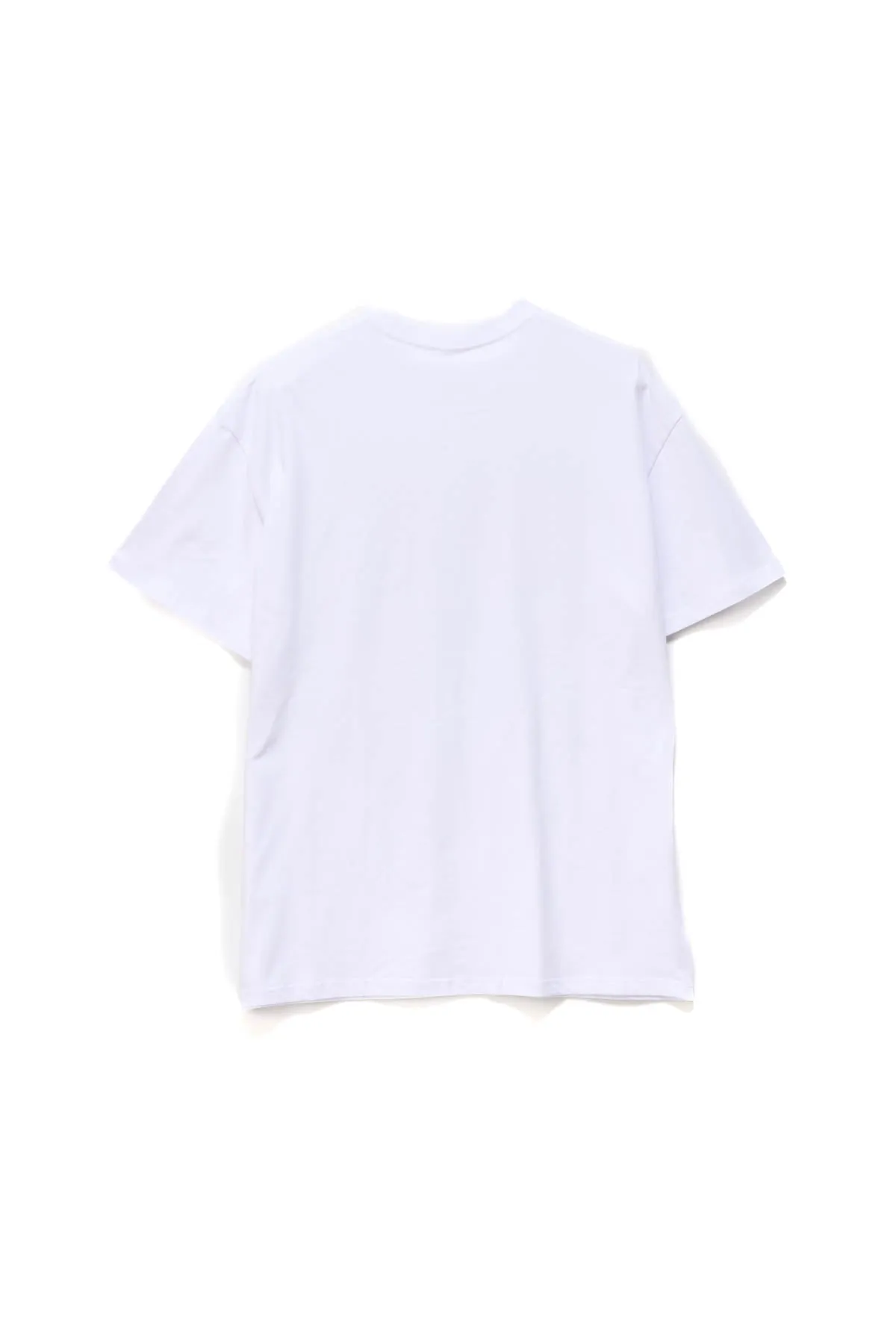 XL BURNING TEE - SOLID WHITE
