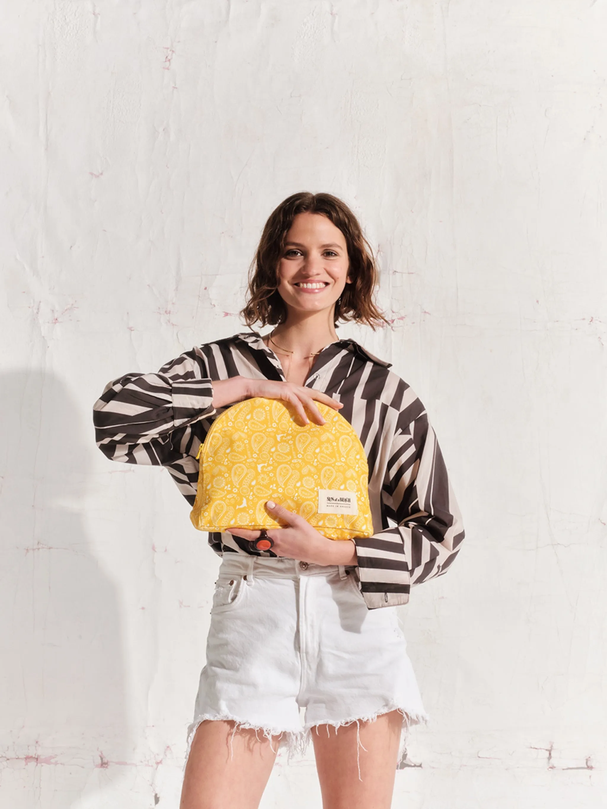Yellow Bandana | Large Waterproof Luna Pouch