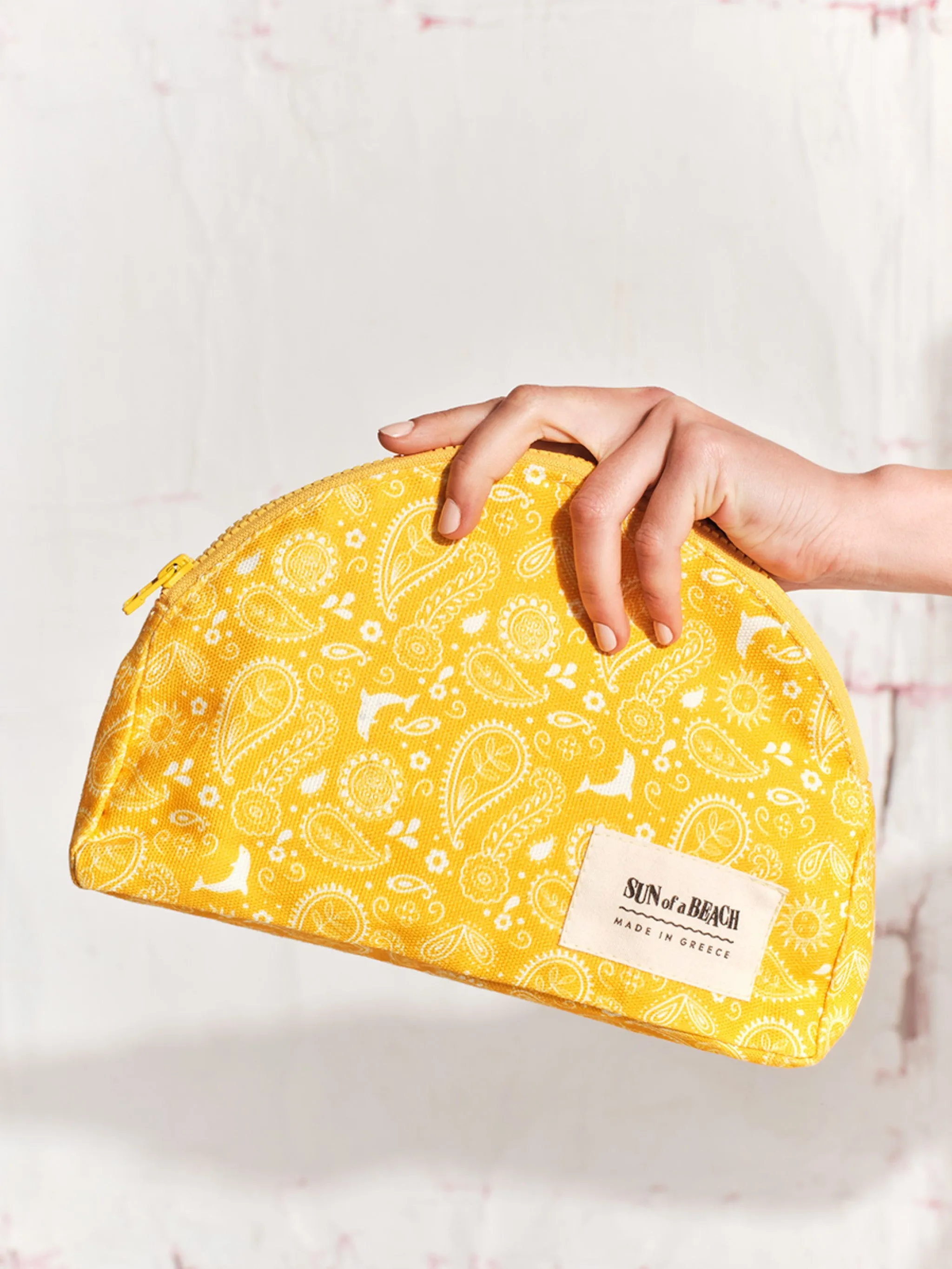 Yellow Bandana | Small Waterproof Luna Pouch
