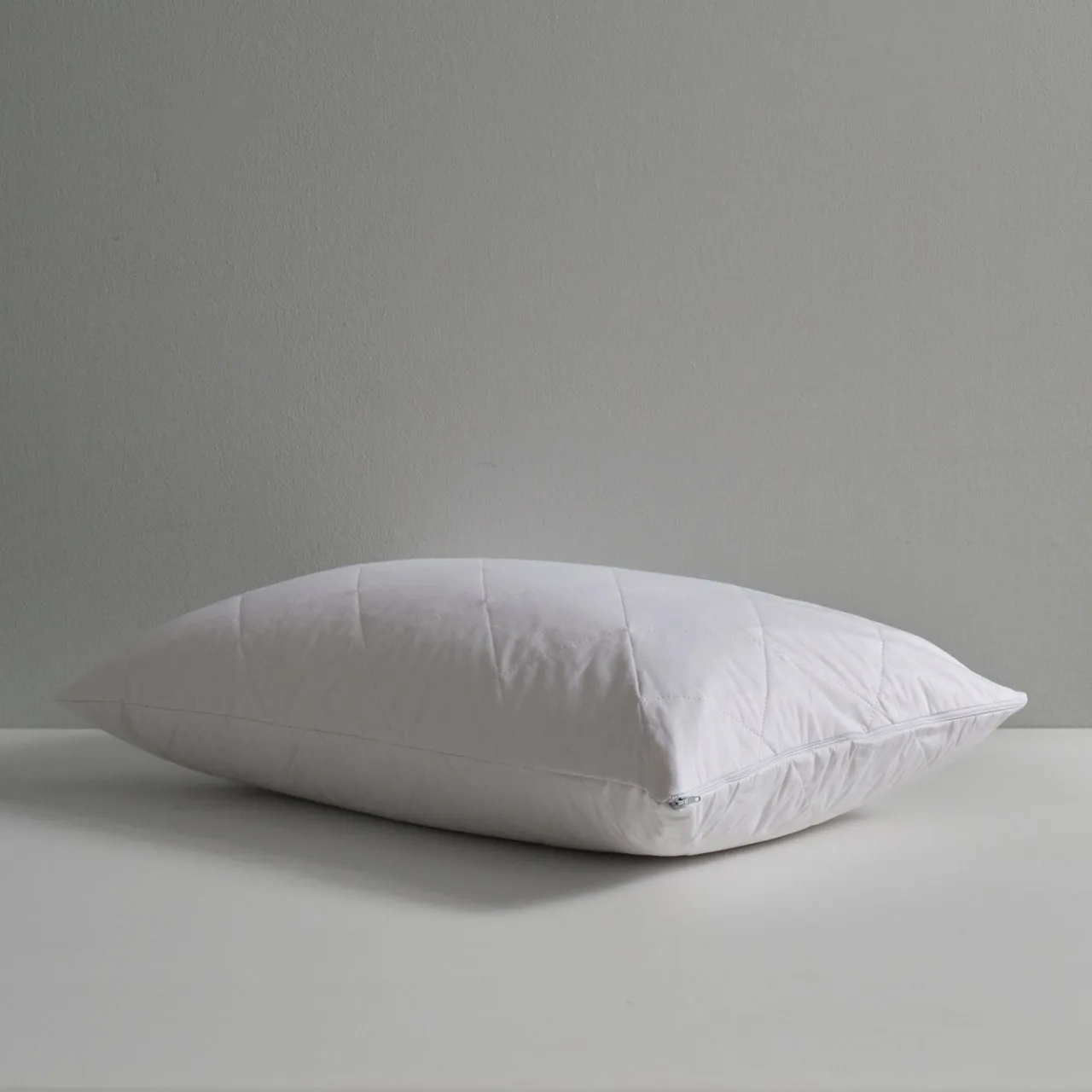 Zipper Pillow Protector Cooling Anti-Bacterial Cotton Hotel Collection by Robinsons